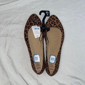 Time and Tru Leopard Print Flats